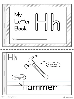 Letter H Mini Book Printable