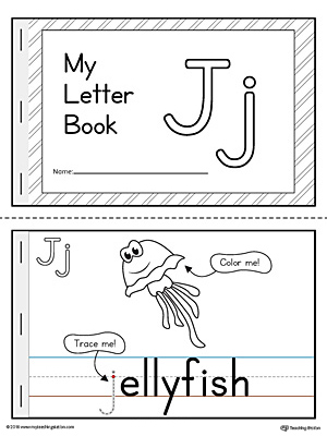 Letter J Mini Book Printable