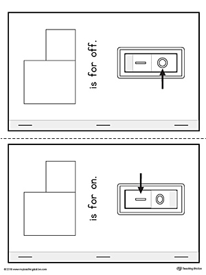 Letter O Cut-Paste Printable MiniBook