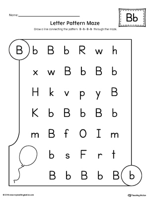 FREE* Letter B Beginning Sound Word List