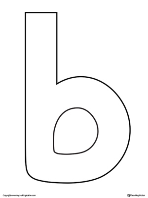 Beginning Sounds Letter B Clip Art - Chantahlia Design