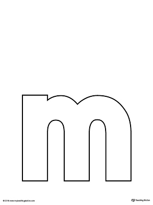 Lowercase Letter M