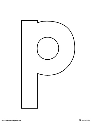 Letter P