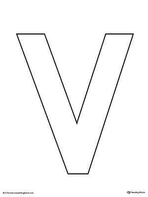 Letter V