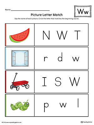 letter w tracing printable worksheet color myteachingstation com