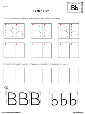 FREE* Letter B Beginning Sound Word List