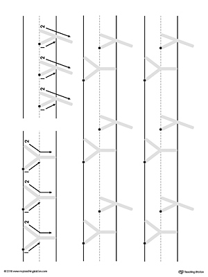 Uppercase and Lowercase Letter Y Printable Writing Mat