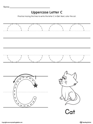 *FREE* Alphabet Pre-Writing Practice Worksheet Pack | MyTeachingStation.com