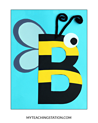 Letter B Craft Bee