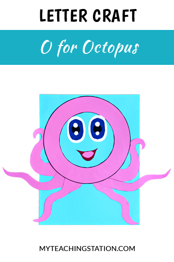 Letter O Craft: Octopus