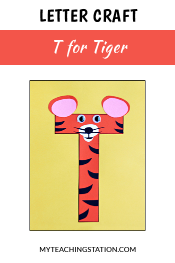 Tiger Letter Craft for Letter T