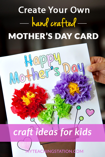 mothers day cards for preschoolers to make