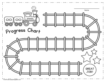 Kids Progress Chart Printable Download