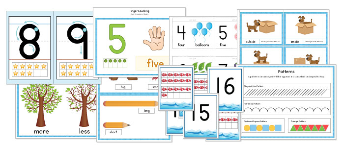 Preschool Math Teaching Resources Book