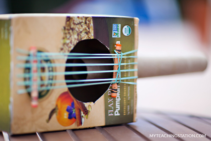 Play music with your homemade guitar!