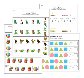 Pattern Preschool Worksheets