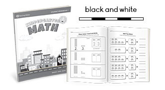 MTS Math Program Kindergarten Sample Lessons in BW