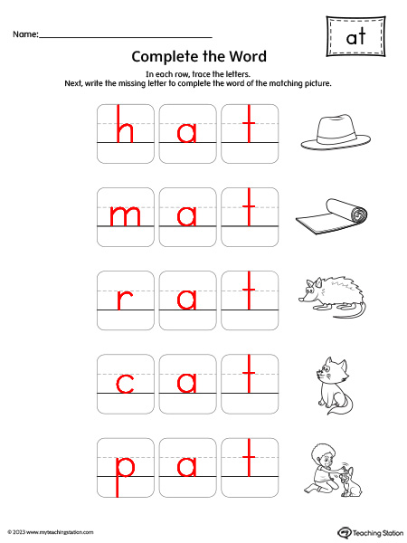 Complete-CVC-Words-Ending-in-AT-Kindergarten-Worksheet-Answer.jpg