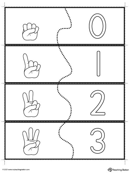 number finger counting printable puzzle myteachingstation com