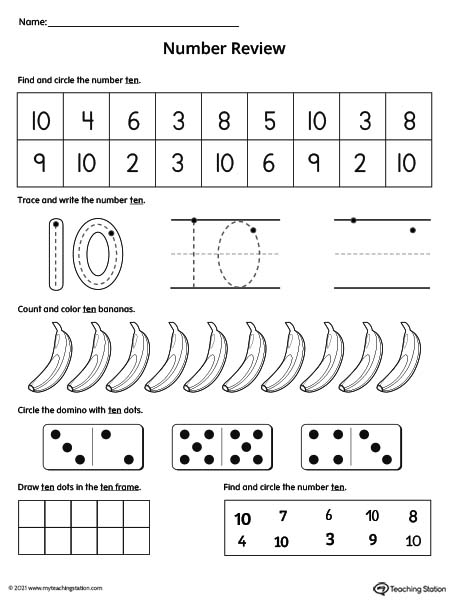 number-10-review-worksheet-myteachingstation